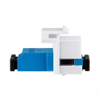 EFB keystone modul LC duplex OS2 kék
