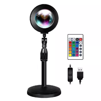 LOGILINK LED Sunset lámpa, 5W, távirányítóval