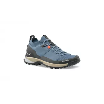 Salewa Puez 2 Knit PTX alacsony túrabakancs férfi Java Blue/fekete EU 40.5