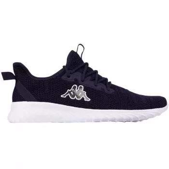 Kappa Capilot férfi szabadidő-sneaker, sötétkék és fehér, fűzős, alacsony szárú, EU 44