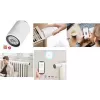 LogiLink Zigbee okos termosztát radiátorszelep LCD-kijelzővel, Tuya-kompatibilis, fehér