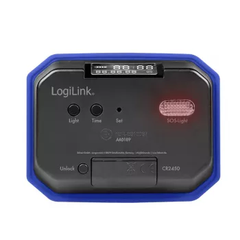 LogiLink elektronikus parkolótárcsa, KBA-tanúsított, kék