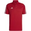 adidas Tiro 23 Competition polo Team Power Red/fehér L
