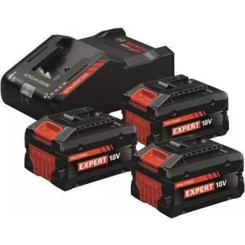 Bosch kezdőszett 3x EXBA 18V 8.0Ah akkumulátor EXAL 18V-160 töltővel (0615V0005R)