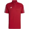 adidas Tiro 23 Competition póló Team Power Red/fehér férfi S