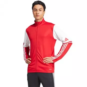 adidas Squadra 25 edzőfelső férfi Team Power Red/fehér M méret