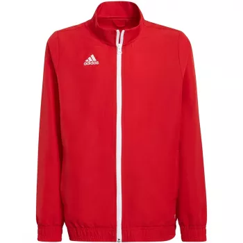 adidas Entrada 22 bemutató dzseki gyerekeknek piros H57540 164cm