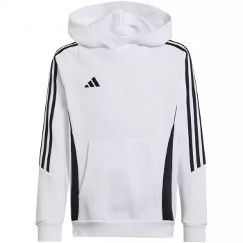 adidas Tiro 24 kapucnis pulóver fehér IR7506 164cm