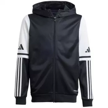 adidas Squadra 25 kapucnis pulóver gyerek fekete/fehér 140cm