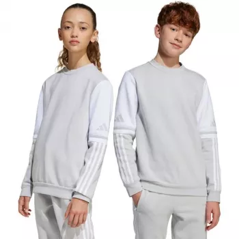 adidas Squadra 25 Sweat Crew gyerek pulóver szürke JD4824 152cm