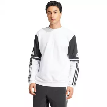 adidas Squadra 25 Sweat Crew férfi pulóver fehér/fekete M méret