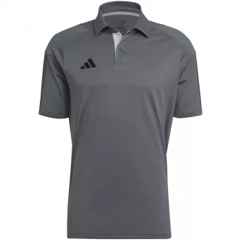 adidas Tiro 23 Competition polo póló szürke négy/fekete HU1344 S