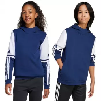 adidas Squadra 25 Sweat Hoody gyerek Team Navy Blue 2 / fehér 116-os méret