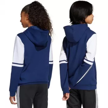 adidas Squadra 25 Sweat Hoody gyerek Team Navy Blue 2 / fehér 116-os méret