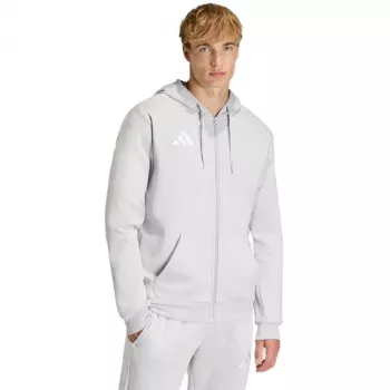 adidas Entrada 26 Full Zip kapucnis pulóver férfi szürke XL