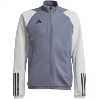 adidas Tiro 23 Competition edzőpulóver férfi Team Grey Four