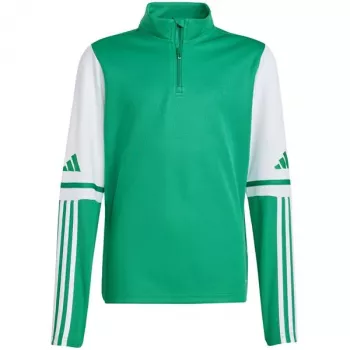 adidas Squadra 25 edzőfelső gyerekeknek zöld/fehér JP3160 164cm