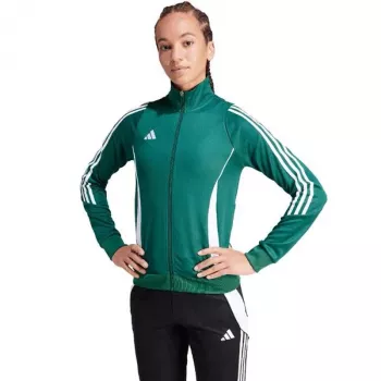 adidas Tiro 24 edzőfelső nőknek negyedcipzárral - Team Green - 2XL
