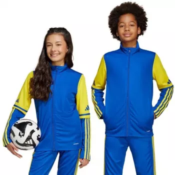 adidas Squadra 25 edzős felső junior team royal blue/fehér 140cm