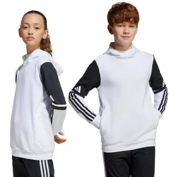 adidas Squadra 25 Sweat Hoody gyerek fehér JD4807 140cm