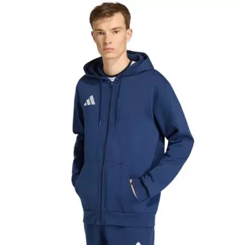adidas Entrada 26 cipzáras kapucnis pulóver férfi Navy Blue S