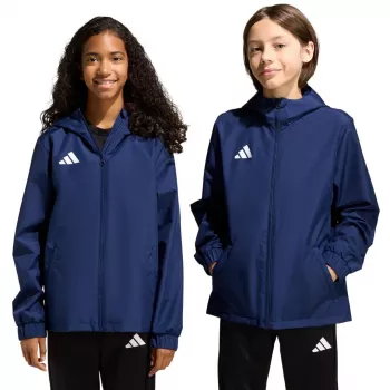 adidas Entrada 26 minden időjárásra ifjúsági dzseki navy 164 cm