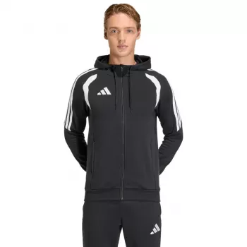 adidas Tiro 26 League kapucnis szvetterdzseki végig cipzáras férfi fekete L