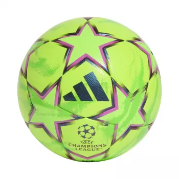 adidas UCL Winter 26/27 League Stage labdarúgó, 5-ös méret, zöld/fekete/rózsaszín
