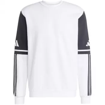 adidas Squadra 25 Sweat Crew férfi szvetter fehér/fekete 2XL
