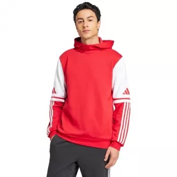 adidas Squadra 25 Sweat kapucnis pulóver férfi piros L