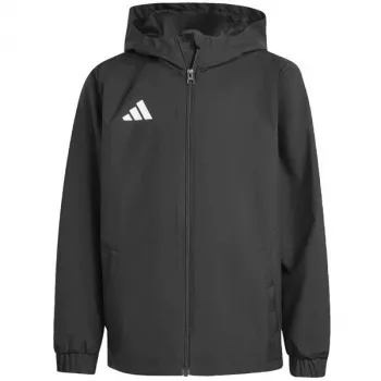 adidas Entrada 26 minden időjárásra kabát gyerek fekete JZ9104 128cm