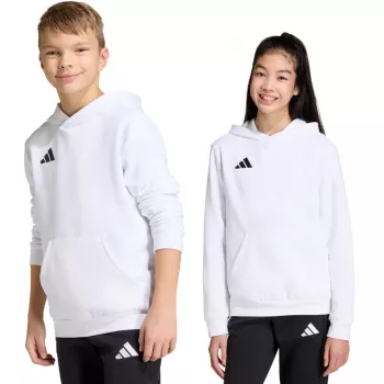 adidas Entrada 26 kapucnis pulóver gyerek fehér JZ6561 152cm