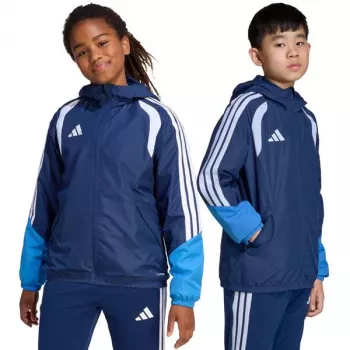 adidas Tiro 26 Competition minden időjárásra gyerekdzseki kék 152 cm
