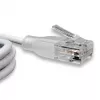 WANTEC eGlow UTP CAT6a patchkábel, 0,5 m, fehér