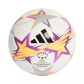 adidas UCL Women's League 26/27 League Stage futball 4-es méret fehér/narancssárga/ezüst KE5142