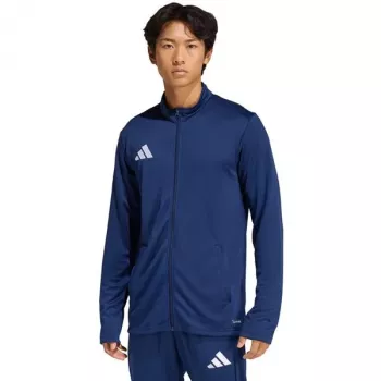 adidas Entrada 26 melegítődzseki férfi navy kék újrahasznosított poliészter teljes cipzár L