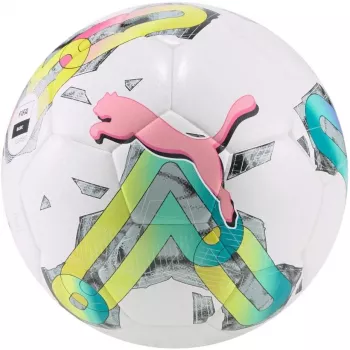Puma Orbita 4 HYB FIFA Basic labdarúgó fehér-zöld-rózsaszín 83781 01 4