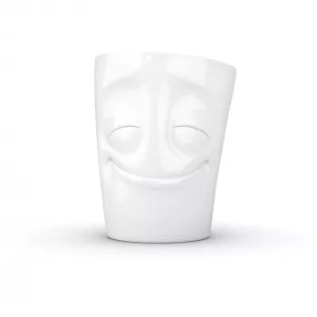 FIFTYEIGHT PRODUCTS T018301 Amused fehér fülű bögre 350 ml
