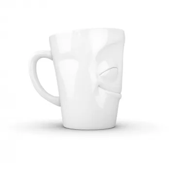FIFTYEIGHT PRODUCTS T018301 Amused fehér fülű bögre 350 ml