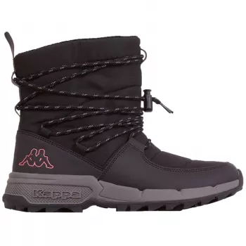 Kappa Numar női szabadidős sneaker fekete EU 38 - szintetikus és textil fűzős
