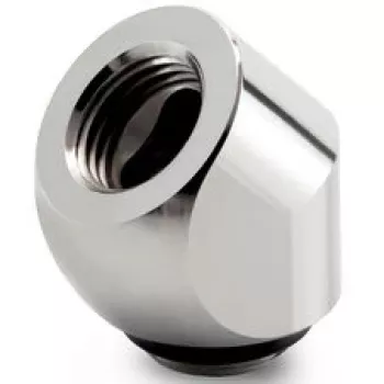 Thermal Grizzly DeltaMate Rotary 45° G1/4 adapter - fényes nikkel