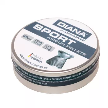 DIANA Sport 4,5 mm diabolo lövedék, 500 darab