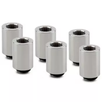 Thermal Grizzly DeltaMate Extender Fitting MF28 - fényes nikkel, 6-os csomag