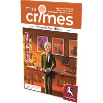PEGASUS MiniCrimes - Flawed Image - kooperatív kirakós játék, 1-2 játékos, 10 éves kortól