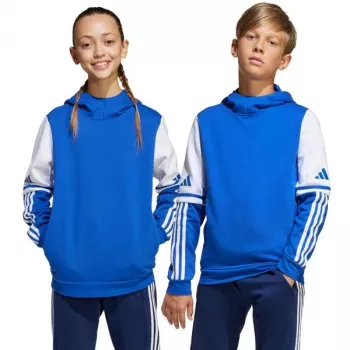 adidas Squadra 25 pulóver kapucnis gyerekeknek kék JD4806 128cm