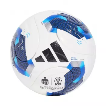 adidas Ekstraklasa 26/27 Pro Match labda, fehér/kék, 5-ös méret