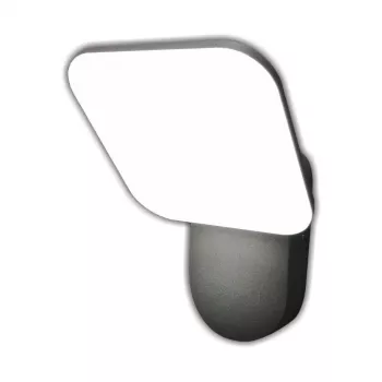 SAGA LED fali lámpa 12W IP65 fekete