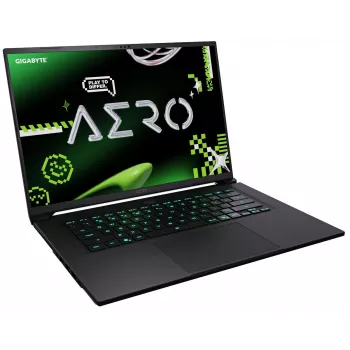 Gigabyte AERO X16 4PHN4EEC64AH 16 inch OLED QHD+ laptop - AMD Ryzen 9 AI 465, 16GB DDR5, 1TB SSD, GeForce RTX 5070, Windows 11 Home, fehér