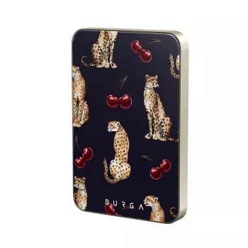 Burga Magnetic 5000 mAh Cougar Gold vezeték nélküli powerbank