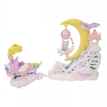 Sylvanian Families mágikus léghajó figurával